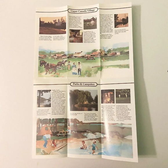 Vintage Lot of 6 Ontario Brochures Canada CN Marine Pioneer Village St Jacobs - Picture 14 of 16